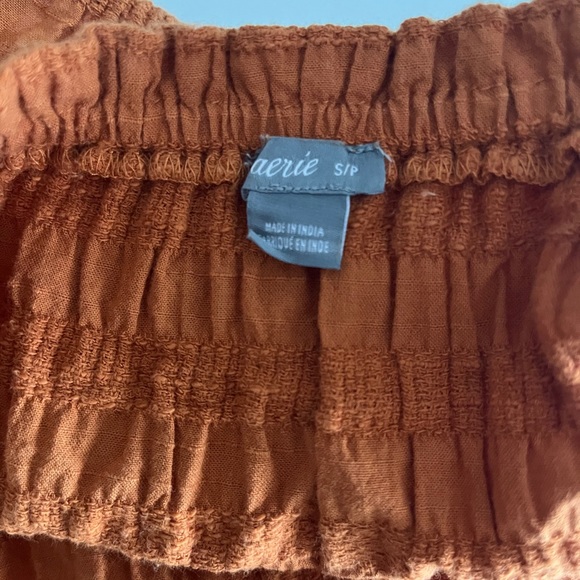 Aerie Burnt Orange Cropped Top - Picture 3 of 3